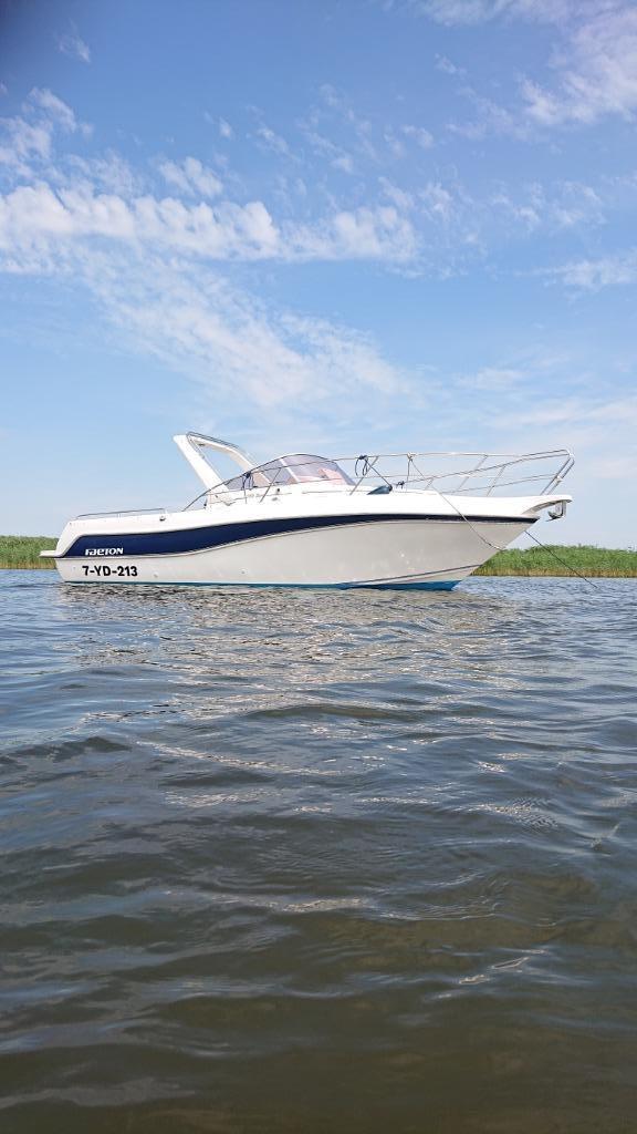 Faeton 730| toerboot|visboot|speedboot, Gebruikt, Binnenboordmotor, 220 pk, Viertaktmotor