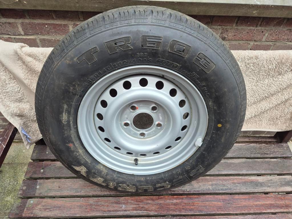 Nieuwe band en velg 185R14C, 14 inch, Overige, Bestelwagen, Banden en Velgen