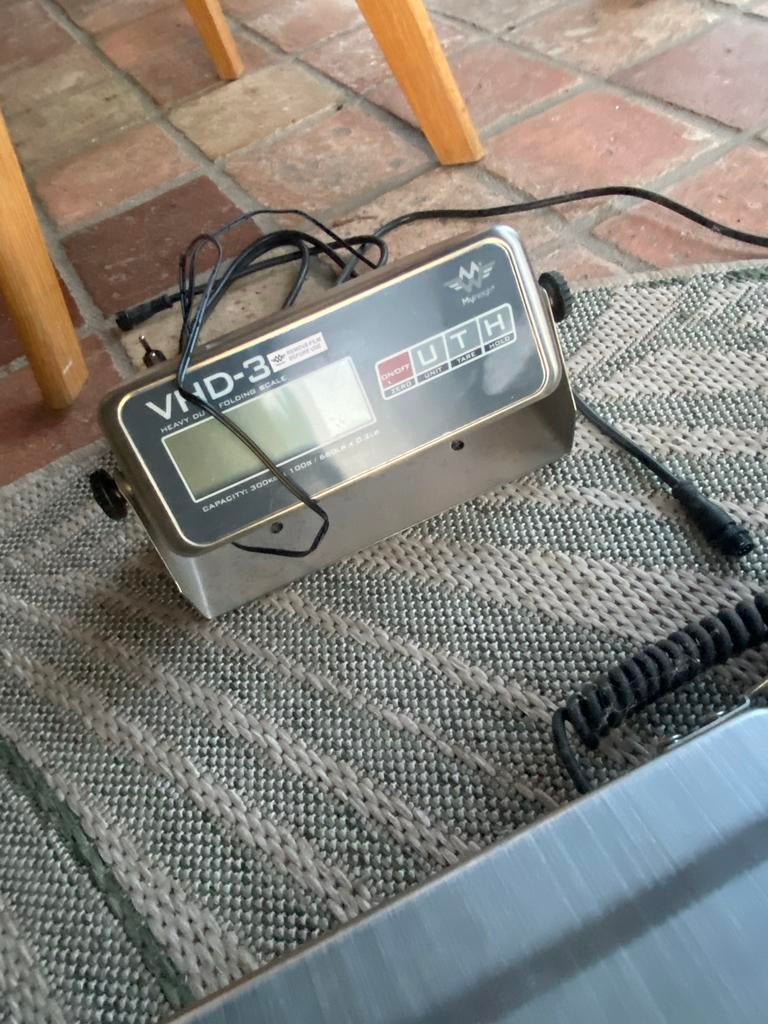 Plateau Weegschaal tot 300 kg, Ophalen, Minder dan 10 kg