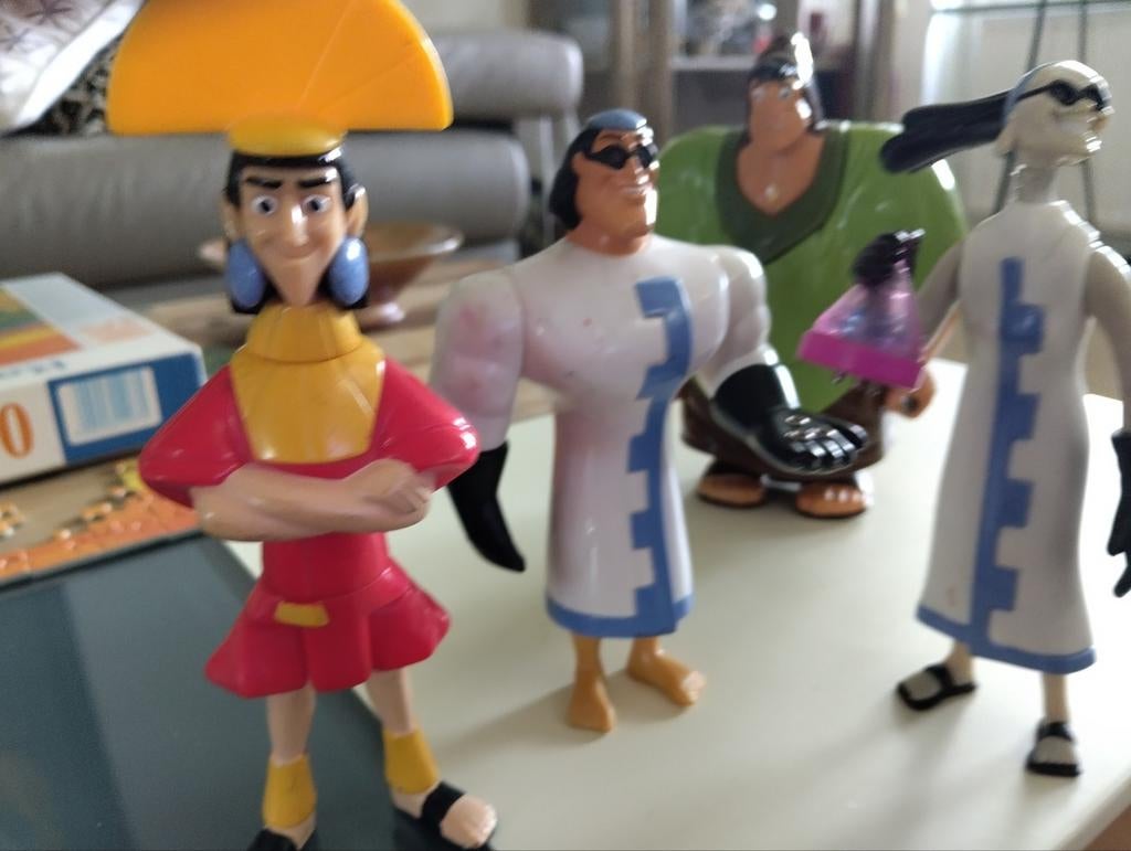 Mac Donalds The Emperor's New Groove poppetjes, Ophalen of Verzenden, Gebruikt
