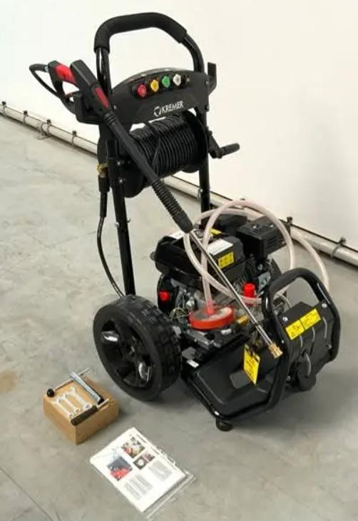Kremer KR170B hogedrukreiniger / stoomcleaner NIEUW IN DOOS, Tuin en Terras, Hogedrukreinigers, Ophalen, Nieuw, Benzine, Kremer