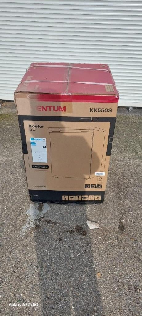 Inventum Koeler RVS 55 cm Nieuw, Witgoed en Apparatuur, 85 tot 120 cm, Zonder vriesvak, Euromaxx, 100 tot 150 liter