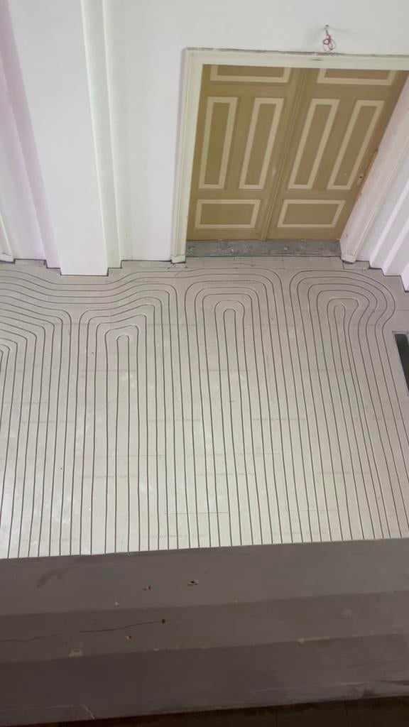 Vloerverwarming infrezen opbouw droogbouw 5% extra korting, Doe-het-zelf en Verbouw, Verwarming en Radiatoren, Ophalen of Verzenden