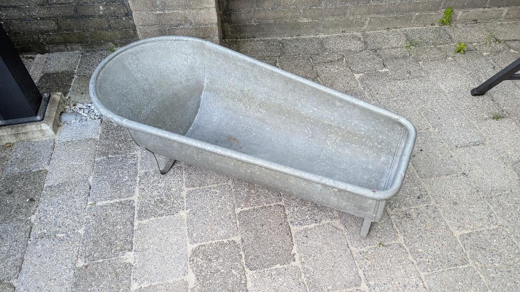 Zinken badkuip in zeer goede staat, Ophalen of Verzenden