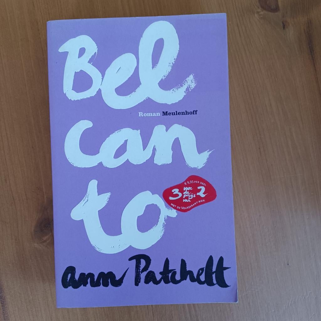 Belcanto, Gelezen, Ophalen of Verzenden, Amerika, Ann Patchett