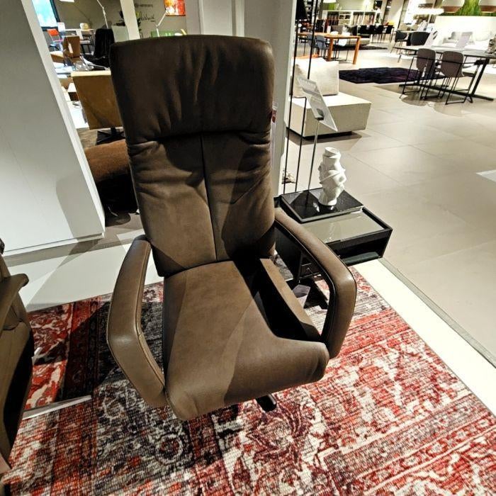 De Toekomst Thyra relaxfauteuil bruin, Huis en Inrichting, Nieuw, 75 tot 100 cm, Ophalen of Verzenden, Stof