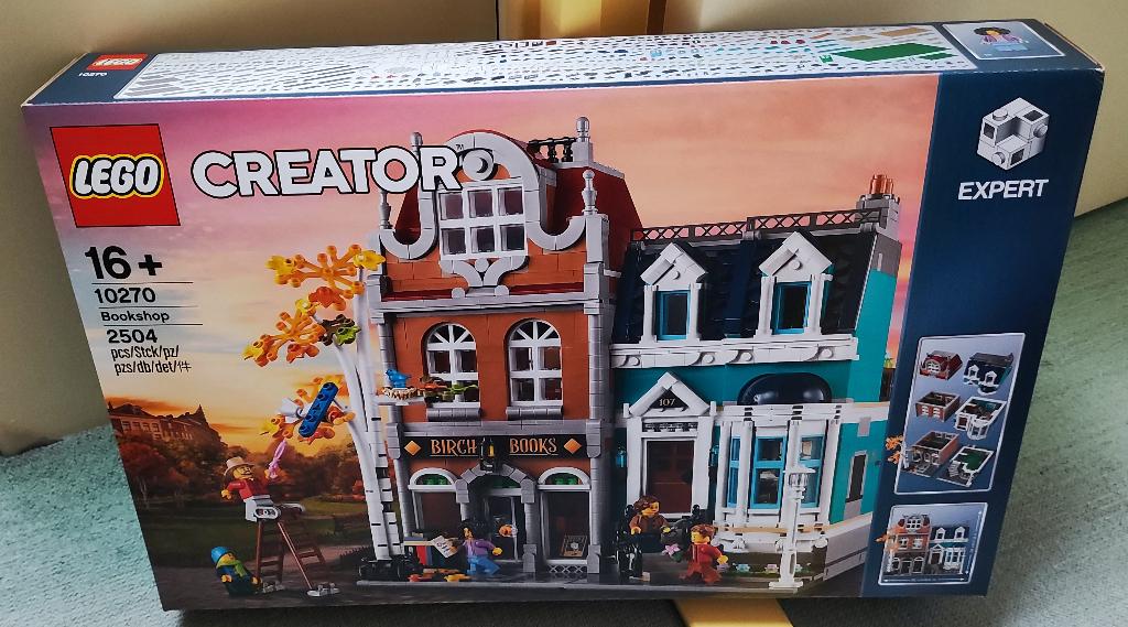 LEGO set 10270 – Bookshop – Nieuw in doos!, Info@lego.com, Lego, Nieuw, Ophalen of Verzenden