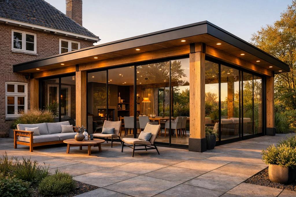 Veranda’s - Overkappingen - Schuttingen, Ophalen, Nieuw, Veranda