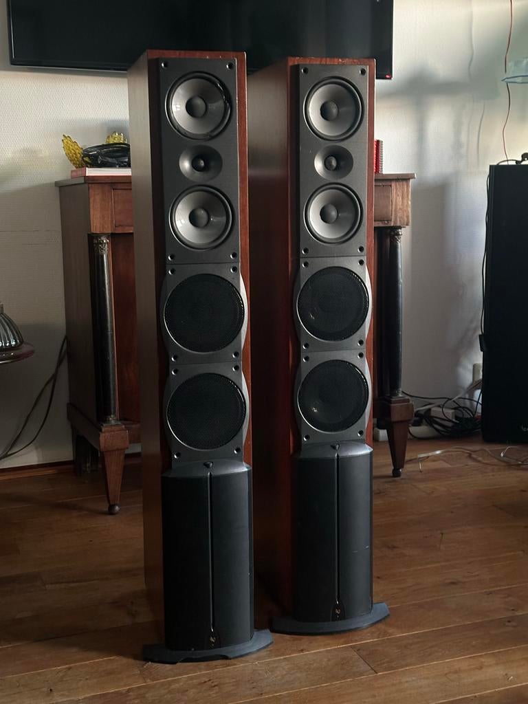 Infinity Overture 3 Luidsprekers - Krachtige Geluidsweergave, Audio, Tv en Foto, Luidsprekers, Gebruikt, 120 watt of meer, Front, Rear of Stereo speakers