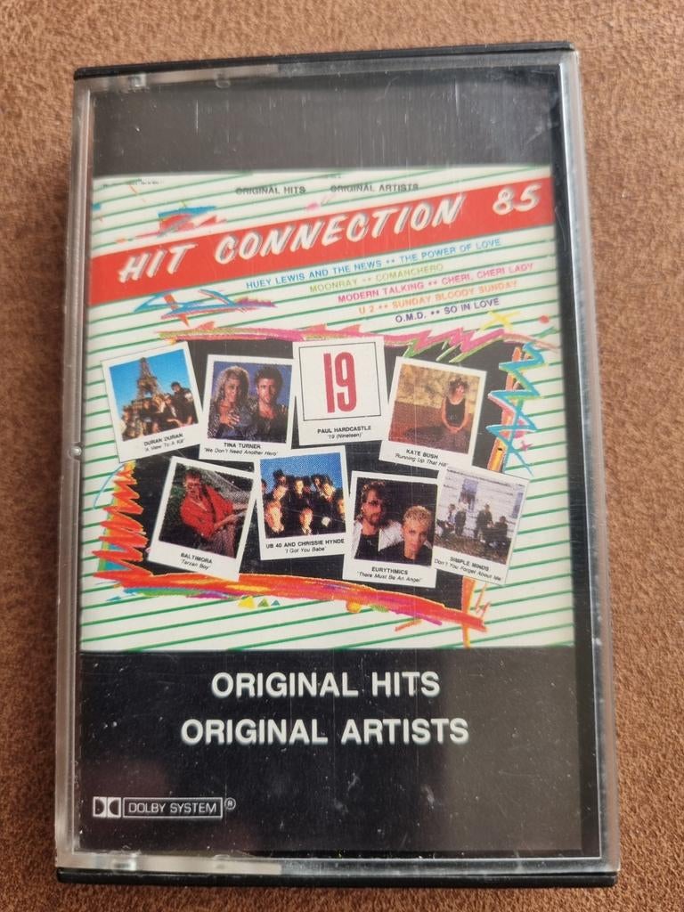 Hit Connection '85 Cassetteband - Origineel, 1 bandje, Ophalen of Verzenden, Zo goed als nieuw, Origineel