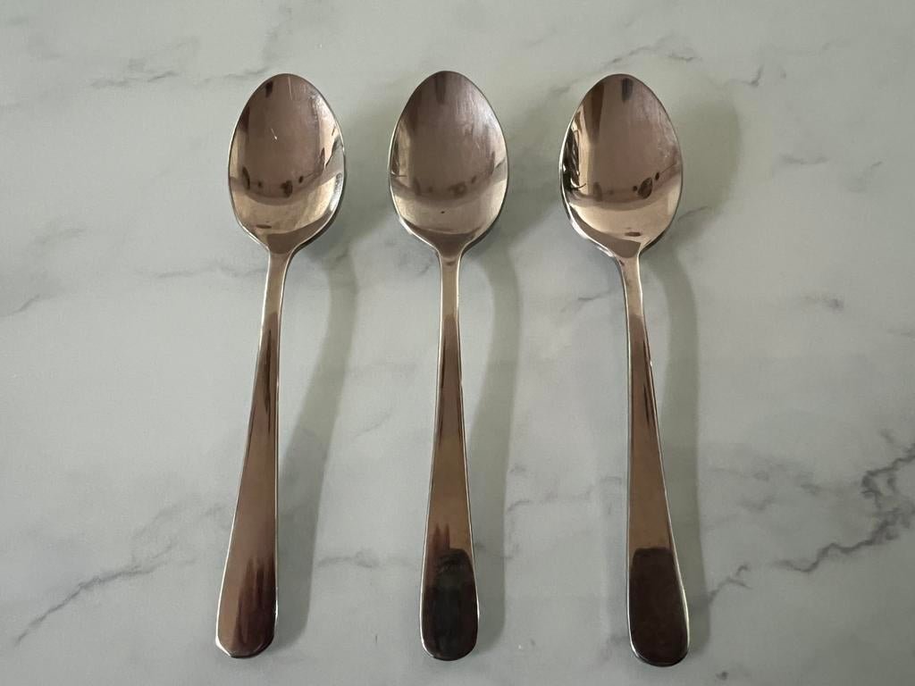 Gero basic koffielepeltjes TWEE stuks, Huis en Inrichting, Keuken | Bestek, Ophalen of Verzenden, Zo goed als nieuw, Rvs of Chroom