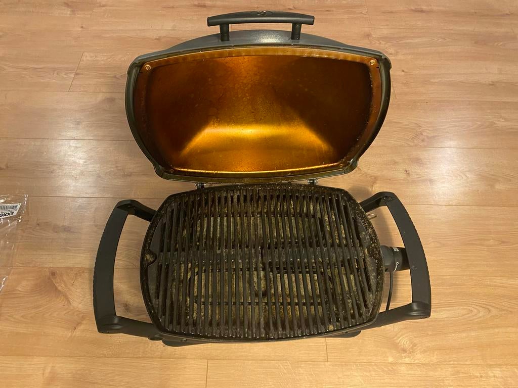 Weber Q2400 Elektrische Barbecue - Zo goed als nieuw!, Ophalen of Verzenden, Zo goed als nieuw