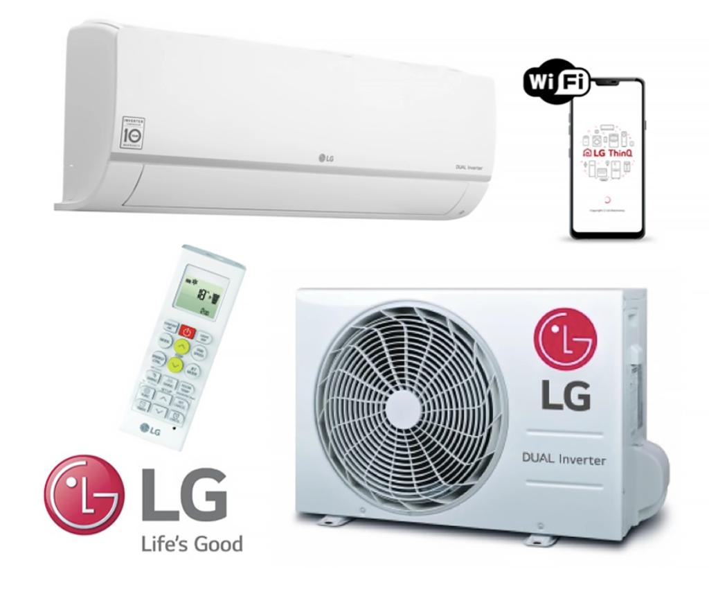LG A++ PC09ST 2.5 kW/9000Btu COOL & HEAT + WiFi, Koelen en Ontvochtigen, Verzenden, Timer, Nieuw