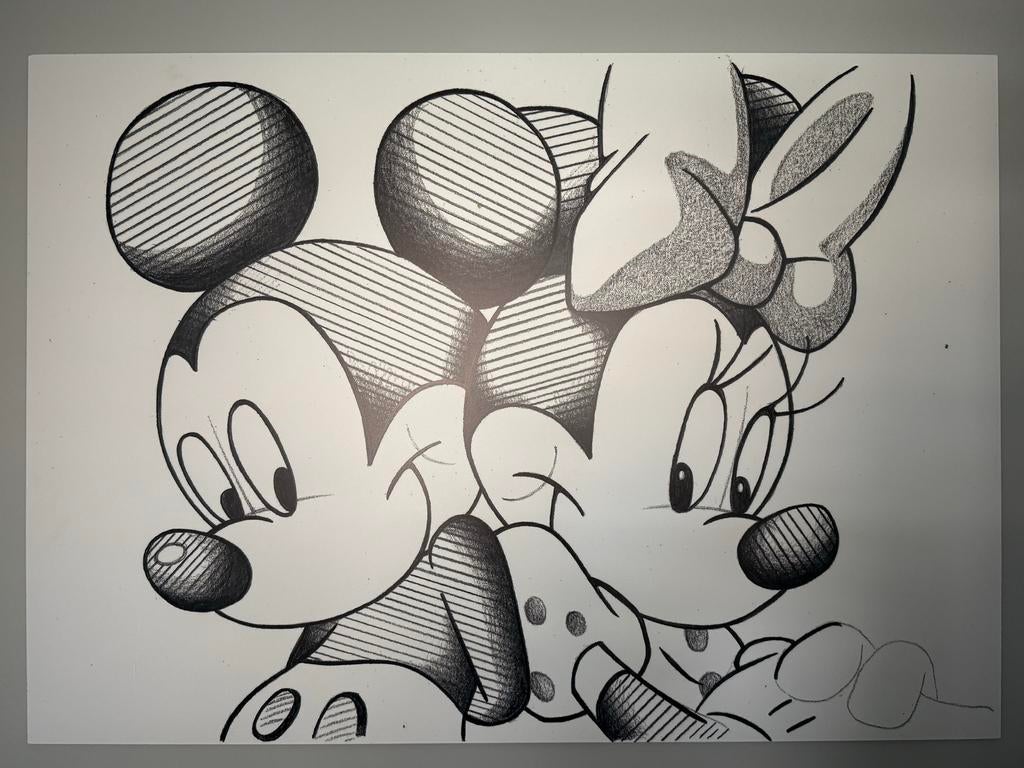 Mickey Mouse Poster - 119x84 cm, Ophalen, Zo goed als nieuw