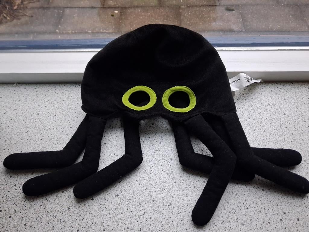 Klappar Maskerad Spin Octopus IKEA muts leuk voor Carnaval, Ophalen of Verzenden, Zo goed als nieuw, Overige typen