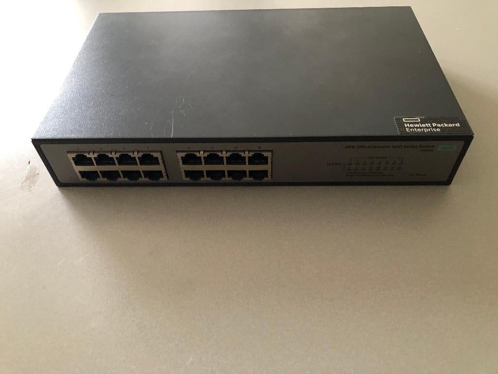HP Office connect  switch 1420JH016A, Hewiet Packard Enterprise, Ophalen of Verzenden, Zo goed als nieuw, Service@HPE.com