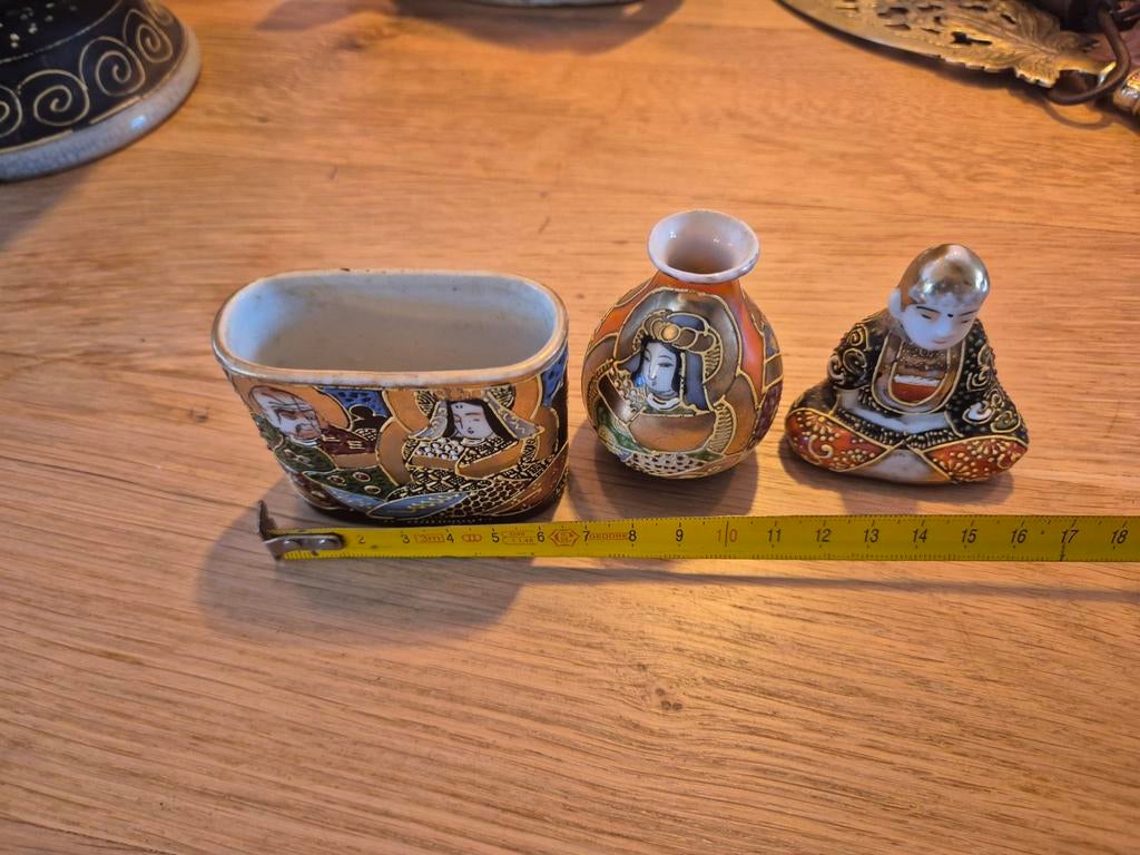 Vintage Japans Miniatuur Set, Ophalen of Verzenden