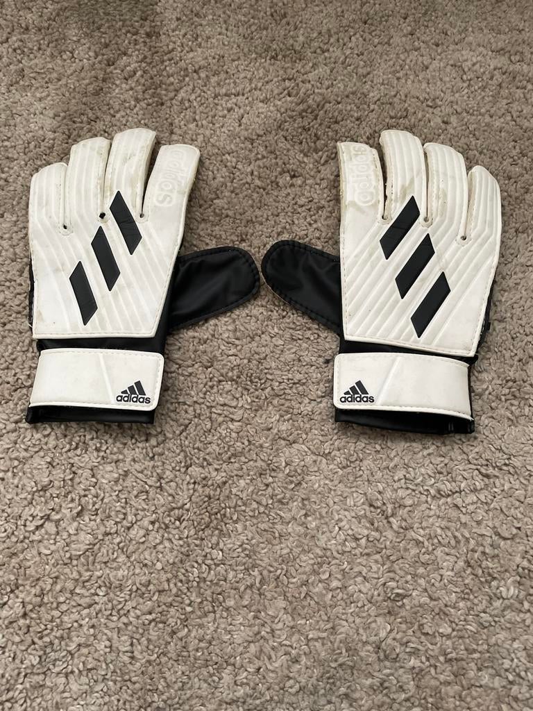 Adidas keepershandschoenen in goede staat, Ophalen, Gebruikt, Handschoenen