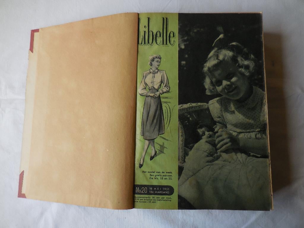 Libelle 1951 ingebonden, Ophalen, Gelezen, Damesbladen