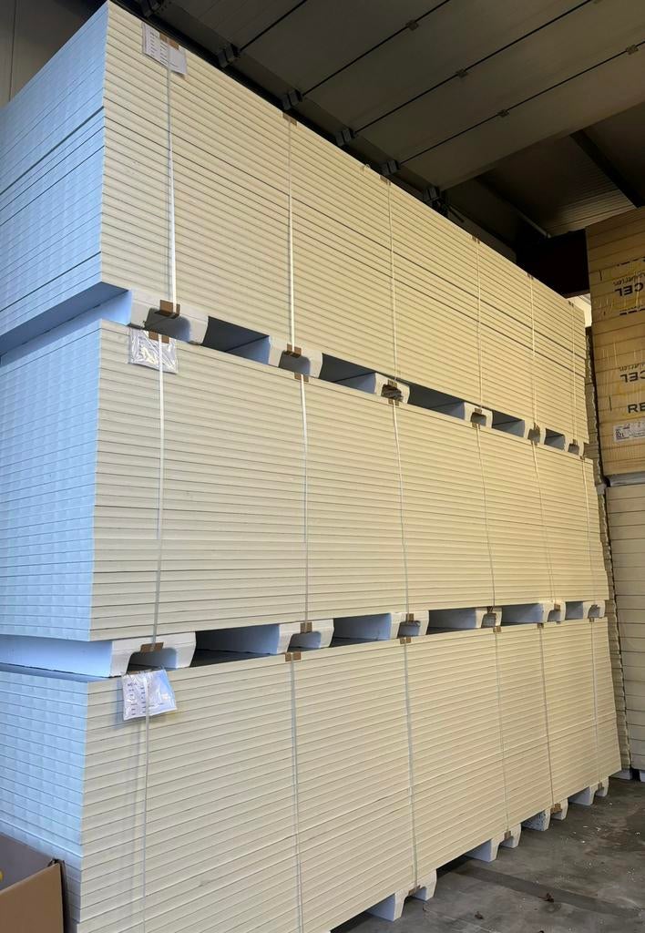 Witte aluminium agri zichtplaten Pir 40 mm - 500 x 120 cm !, Ophalen, 4 tot 8 cm, Nieuw, Hardschuim (Pir)