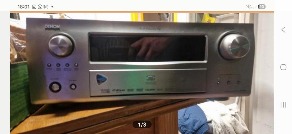 Denon avr 3808 top versterker, Audio, Tv en Foto, Versterkers en Receivers, Ophalen of Verzenden, 120 watt of meer, Denon