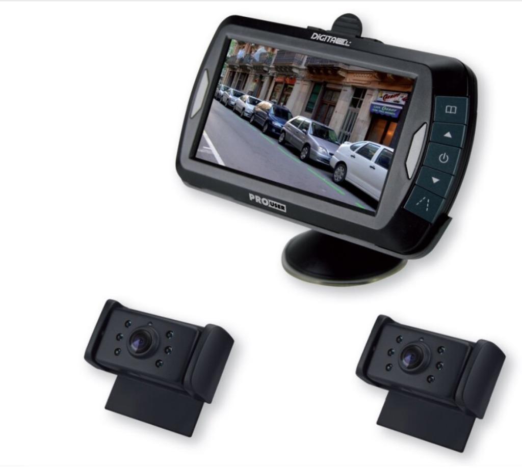 Actie : Digitaal Draadloos 2x Camera - systeem met scherm, Draadloos, Nieuw, Ophalen of Verzenden, Cullemborg