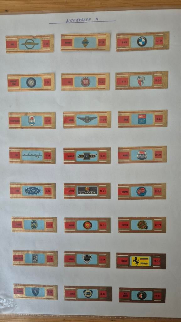 Sigarenbanden, Ophalen, Zo goed als nieuw, Sigarenbandjes