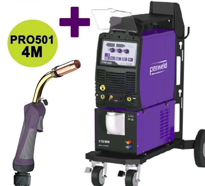 🔥 NIEUW Parweld XTM356I Watergekoeld synergisch lasapparaat, Doe-het-zelf en Verbouw, Ophalen, ., Nieuw, .