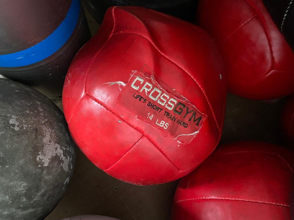 Wall Balls, Ophalen, Gebruikt, Medicijnbal