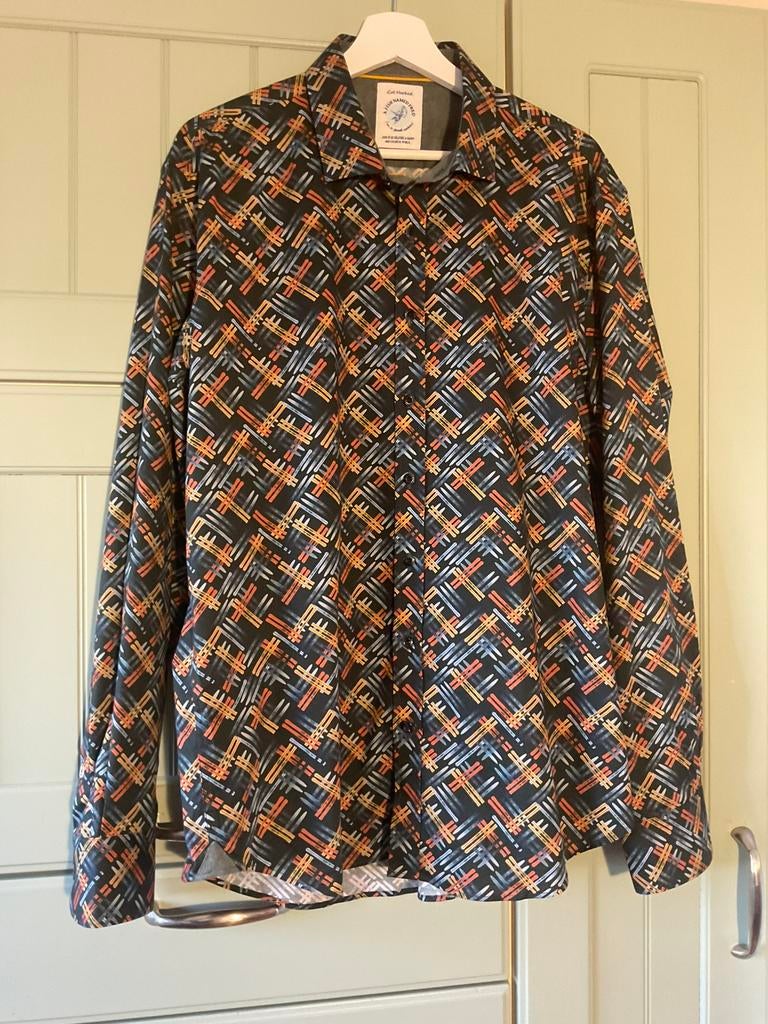 👔 A Fish Named Fred maat 2XL voor welke look je ook gaat, Ophalen of Verzenden, Zo goed als nieuw, Blauw, Overige halswijdtes