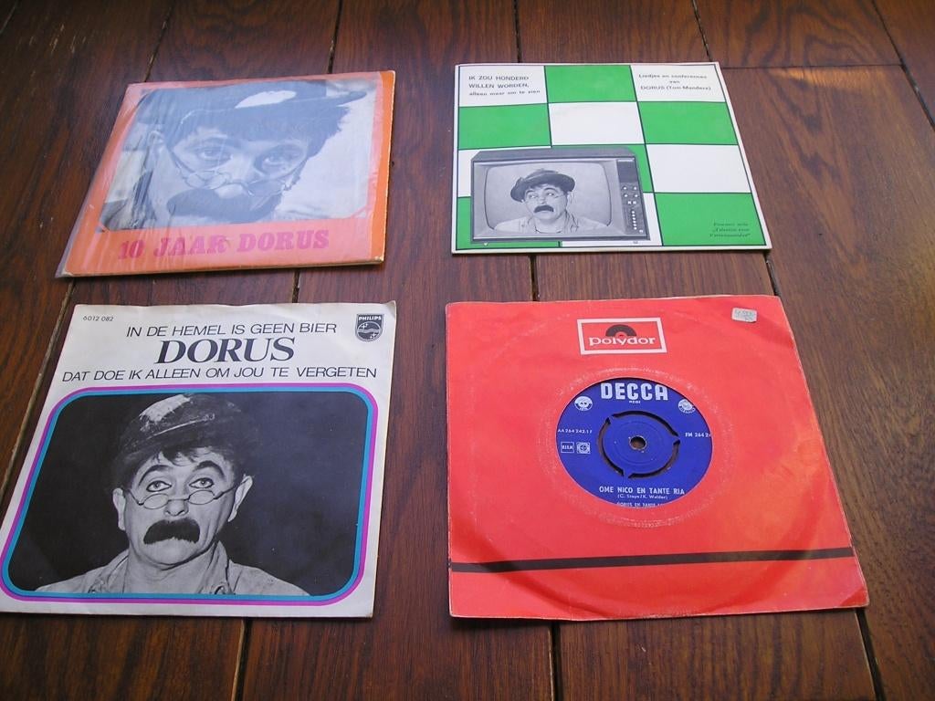 Dorus singles en eps, Cd's en Dvd's, Vinyl Singles, Gebruikt, 7 inch, Single, Ophalen of Verzenden