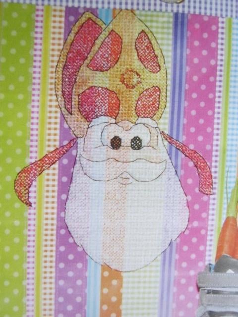 Borduurpatroon  Sinterklaas  nr   7334, Verzenden, Nieuw, Handborduren, Patroon