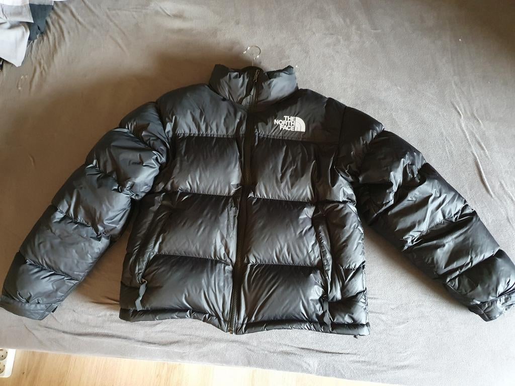 The North Face 1996 Retro Nuptse puffer jack maat M, Maat 48/50 (M), Zwart, Ophalen of Verzenden, Zo goed als nieuw