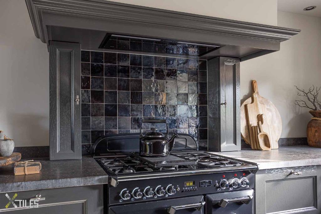 Metal blue | Marokkaanse Zelliges wandtegels, Ophalen, Overige materialen, Wandtegels, Nieuw