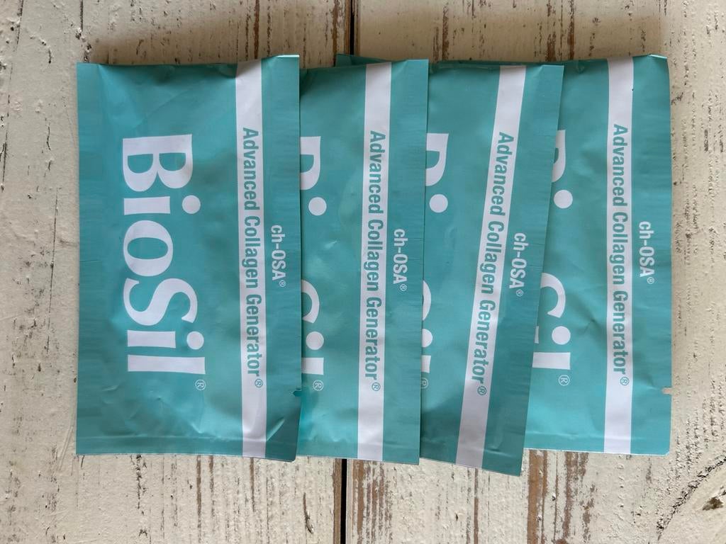 4x 5 capsules ch-osa advanced collagen generator BIOSIL, Ophalen of Verzenden, Nieuw, Gehele gezicht, Verzorging