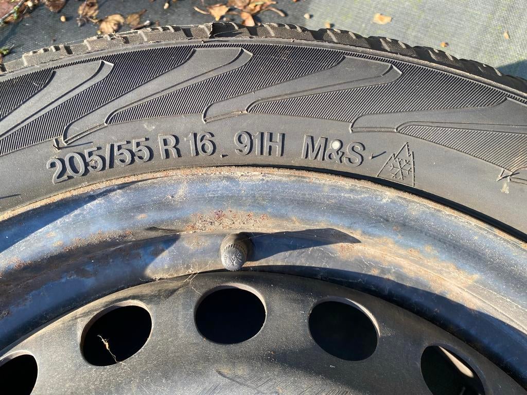 Vredestein Snowtrac 3 Winterbanden - 205/55R16, Ophalen, Gebruikt