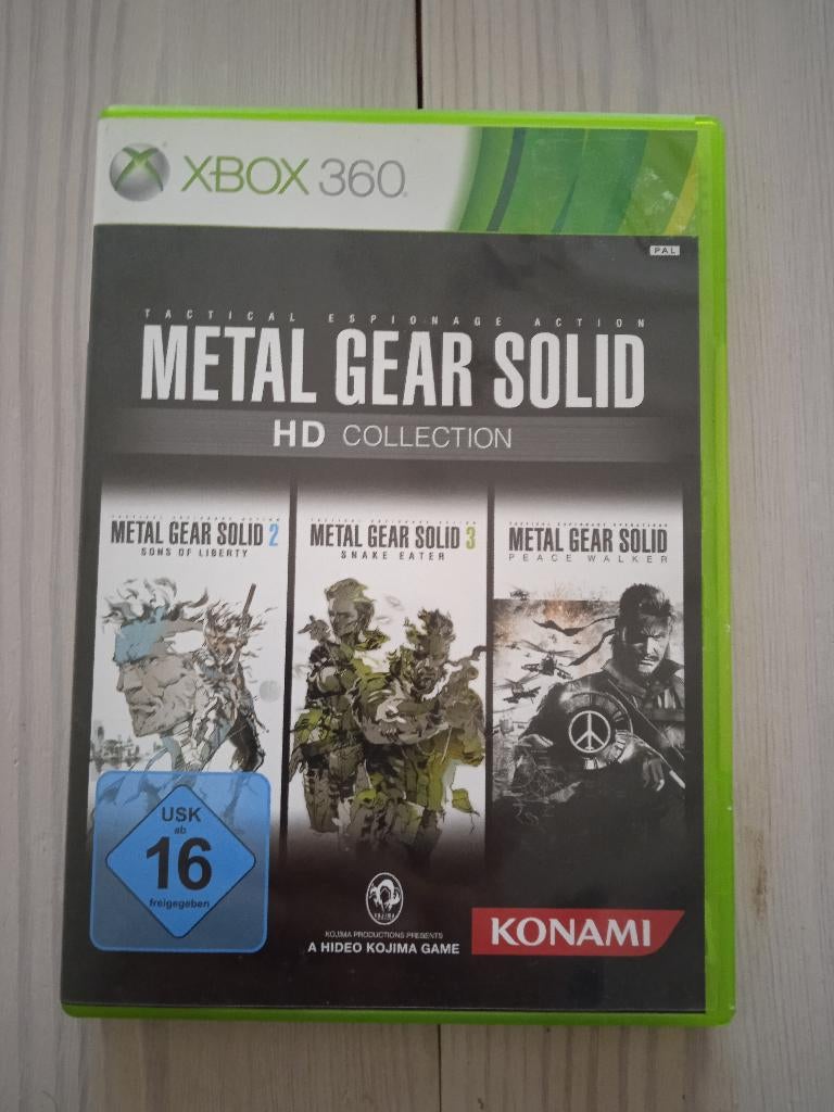 Metal Gear Solid HD collection Xbox 360, Spelcomputers en Games, Games | Xbox 360, Avontuur en Actie, Vanaf 18 jaar, Verzenden