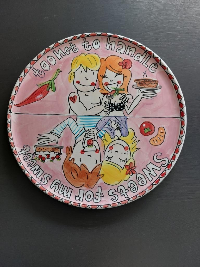 Groot bord Blond Amsterdam, Blond Amsterdam, Ophalen of Verzenden, Zo goed als nieuw, Bord(en)