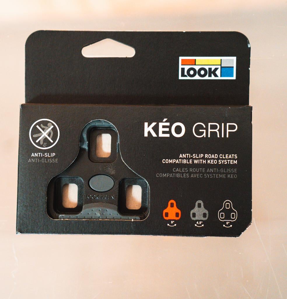 Look Keo Grip Schoenplaatjes Racefiets, Fietsen en Brommers, Crankstel of Pedalen, Nieuw, Look, Look
