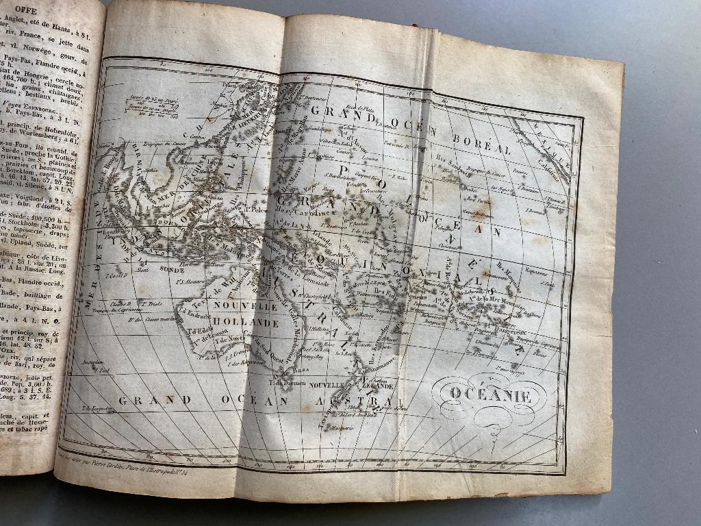 Vosgien dictionnaire géographique 1839 (Atlas)