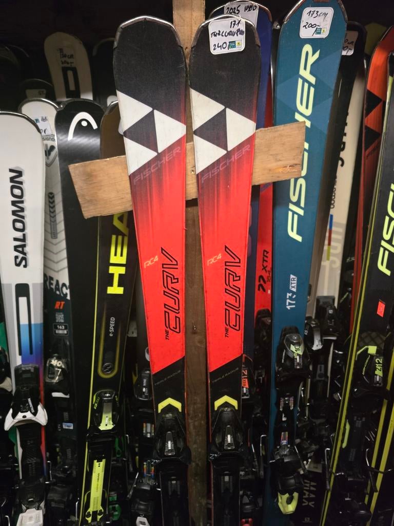 171cm FISCHER THE CURV RC4 PRO, Sport en Fitness, 160 tot 180 cm, Fischer, Ophalen of Verzenden, Zo goed als nieuw