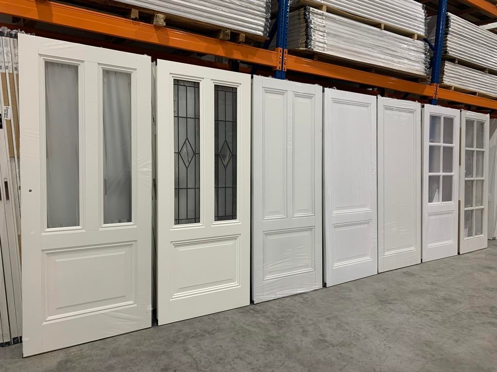 Massieve deuren €150.- per stuk, Ophalen of Verzenden, Nieuw, Glas