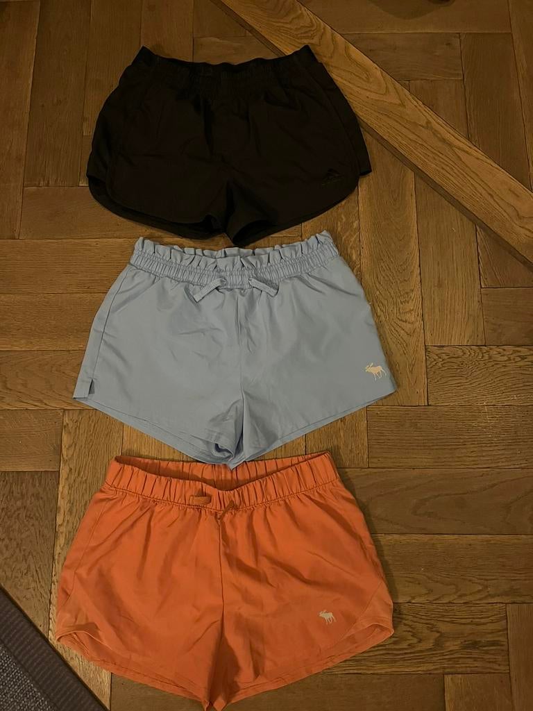 2 sportbroekjes Abercrombie & Fitch 13-14 jaar, Ophalen of Verzenden, Gebruikt, Meisje, Broek