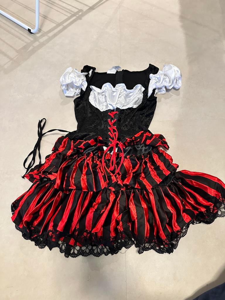 Jurkje piraat carnaval, Ophalen, Zo goed als nieuw, Maat 34 (XS) of kleiner, Carnaval
