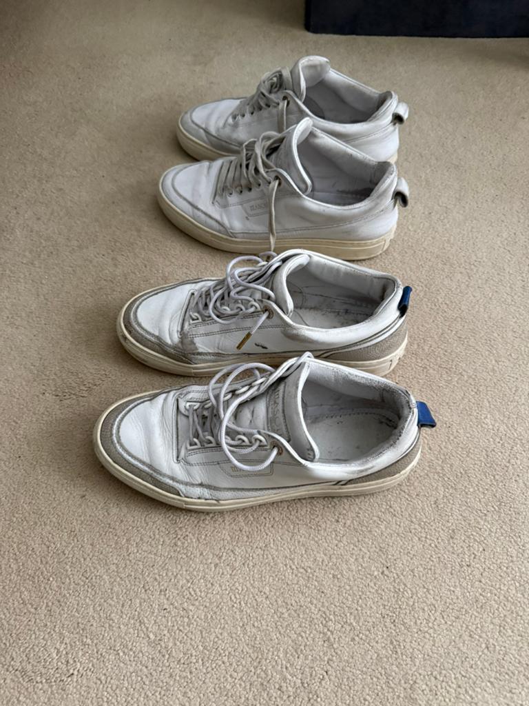 2 paar MASON GARMENTS sneakers, Wit, Ophalen of Verzenden, Sneakers of Gympen, Gedragen