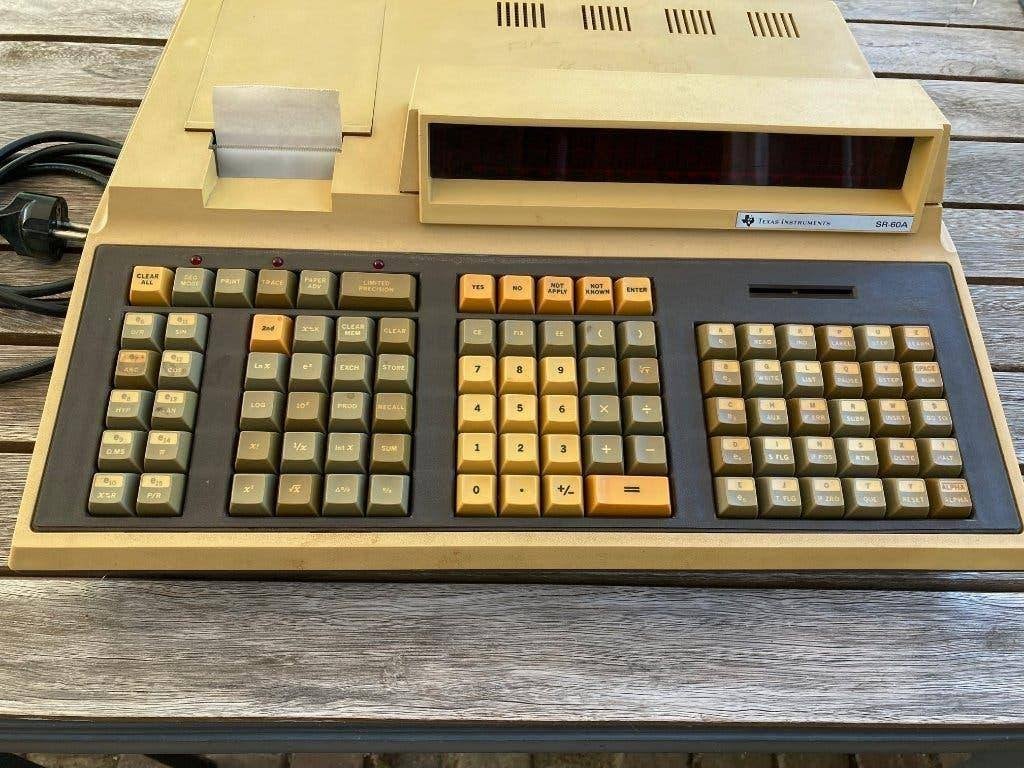 Texas Instruments electronic calculator uit 1978, Diversen, Ophalen, Nieuw