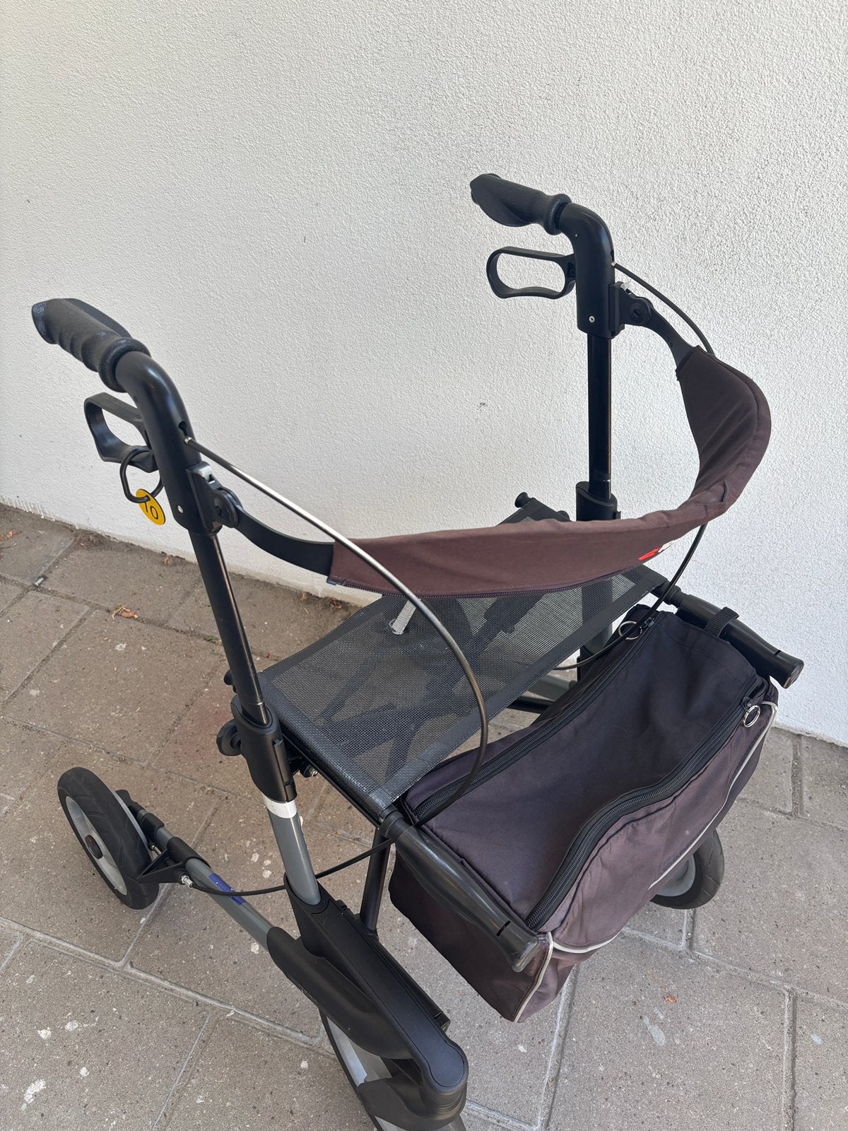 Nr. 10... Rollator Topro Olympos incl tas en rugleuning, Ophalen, Gebruikt, ., Opvouwbaar