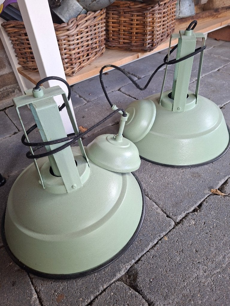 Hanglampen, Ophalen, Vintige, E27 (groot), Zo goed als nieuw