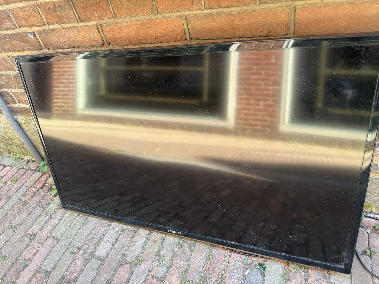 Samsung TV - Gebruikt, 50 Hz, Ophalen of Verzenden, Samsung, 100 cm of meer