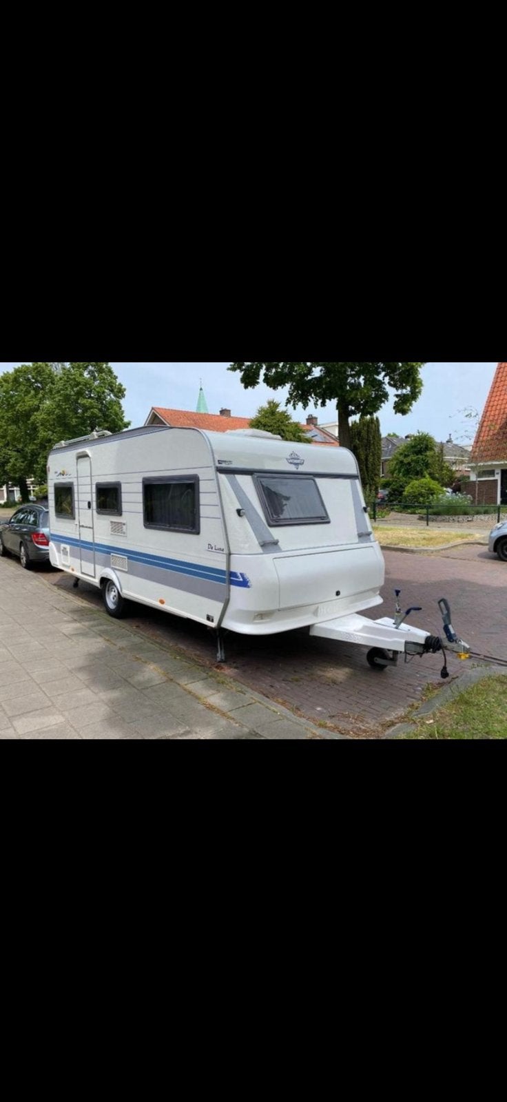 HOBBY 495 uk excellent 6 persoons caravan met stapelbed, Caravans en Kamperen, Caravans, Rondzit, Hobby, Particulier, Tot en met 4